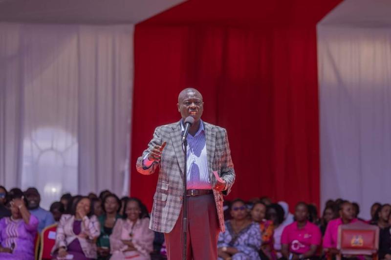 File image of Deputy President Rigathi Gachagua.